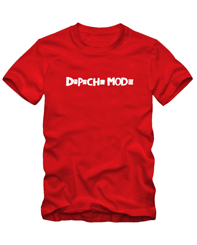 marškinėliai Depeche mode logo